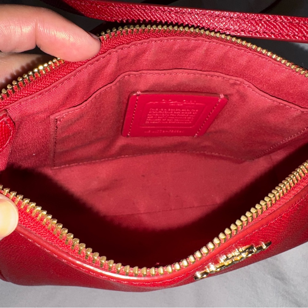 Coach Cherry Red Crossbody Bag - Picture 5 of 7